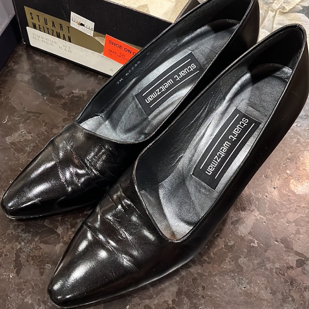 Stuart Weitzman Black Heels